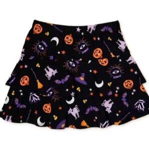 Nwt Halloween girls skirt